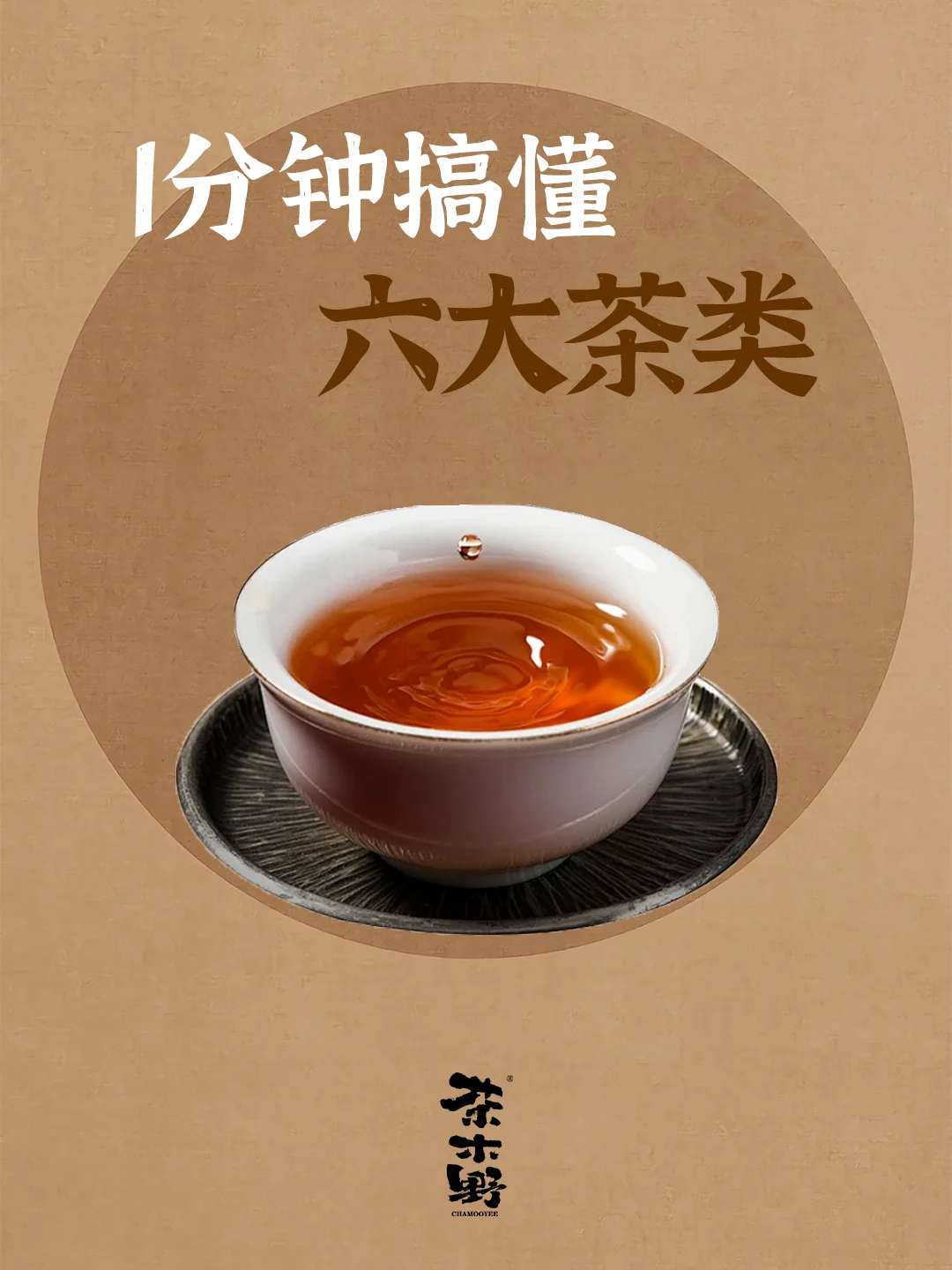 知识分享丨一分钟搞懂六大茶