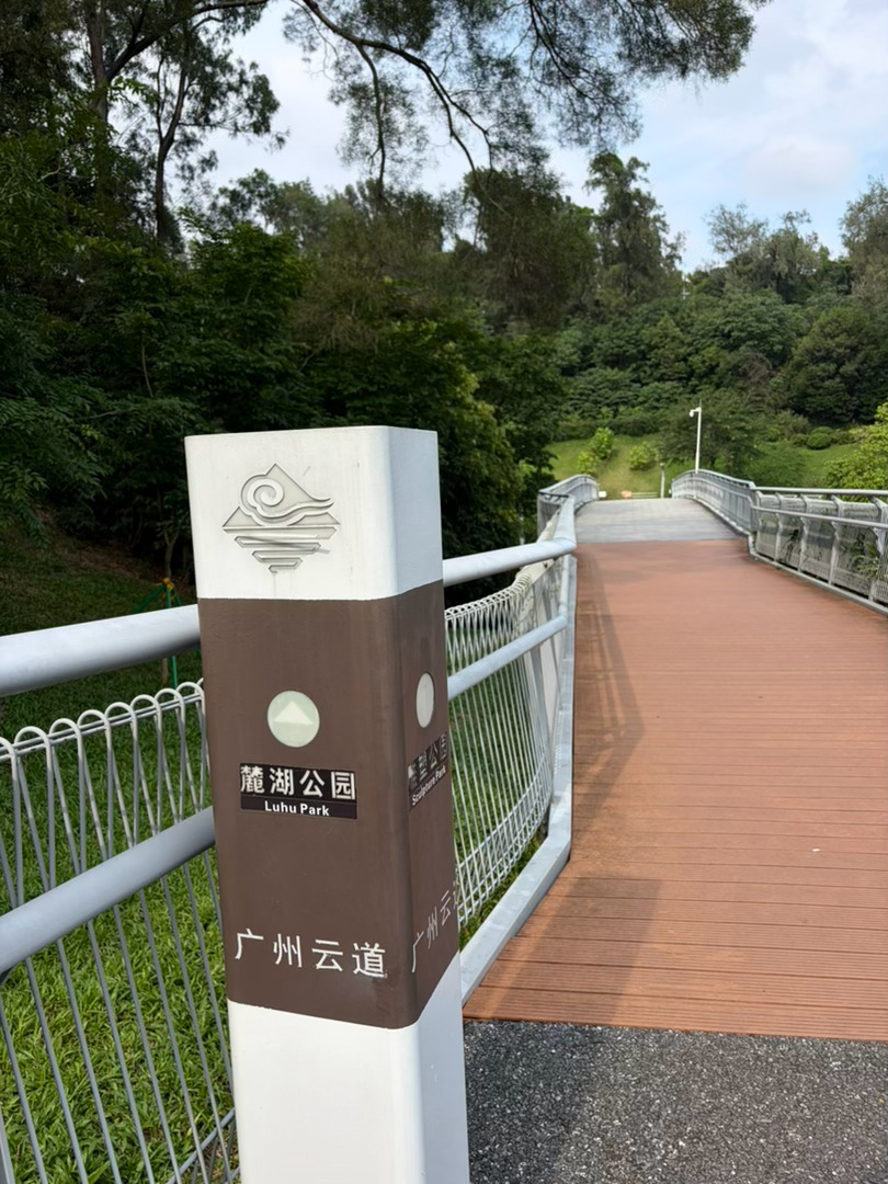 2020年建成的广州云道，我到现在才知道，今天冒着高温，走了全程，中山...