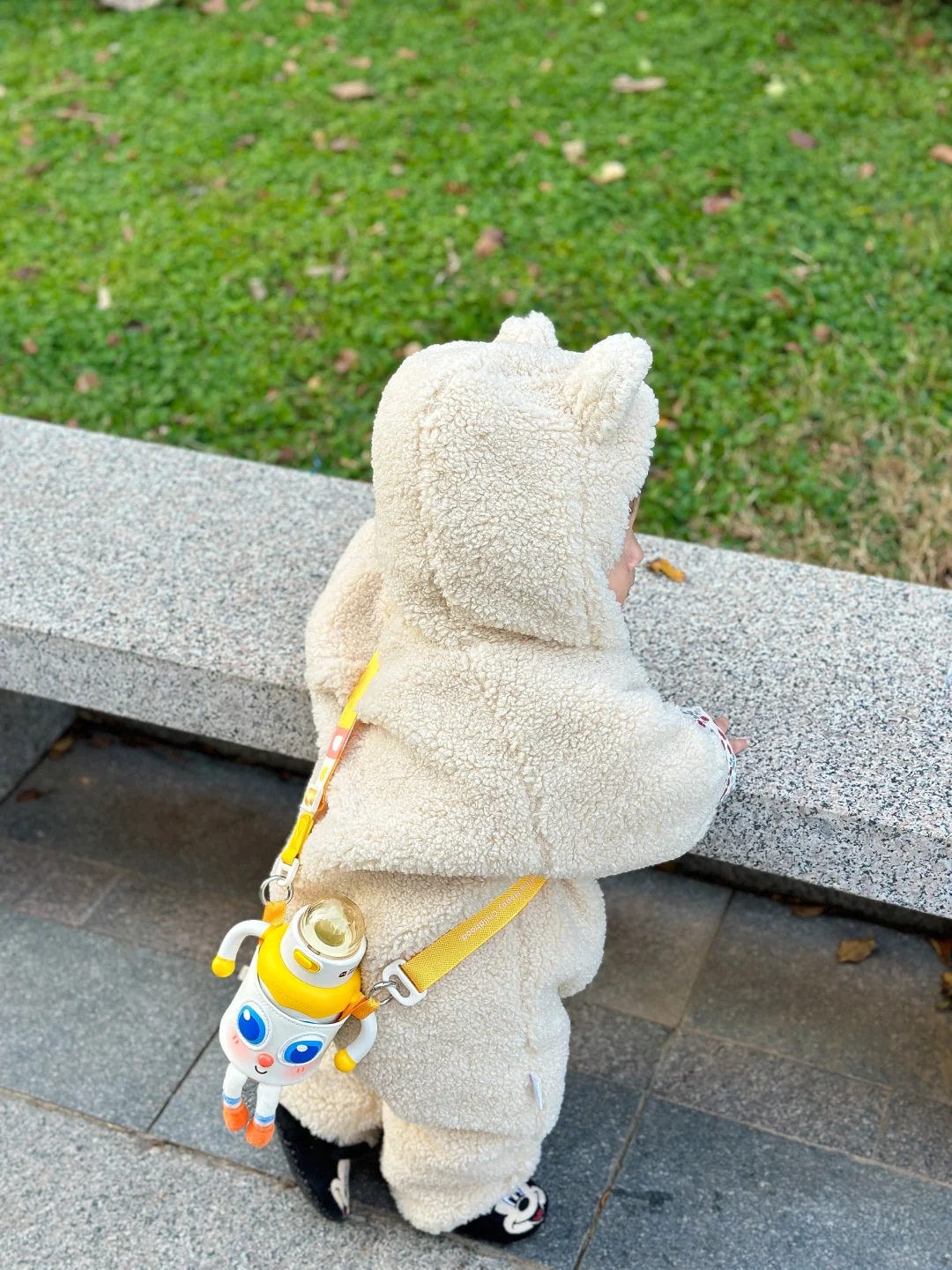 在公园遛娃被围着要了链接😂