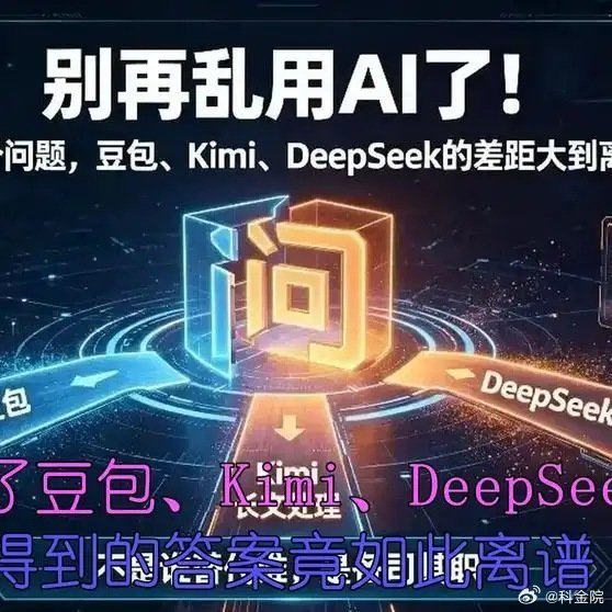 《问了豆包、Kimi、DeepSeek，得到的答案竟如此离谱！》播放量：1055
作者：五洲观察家 ​