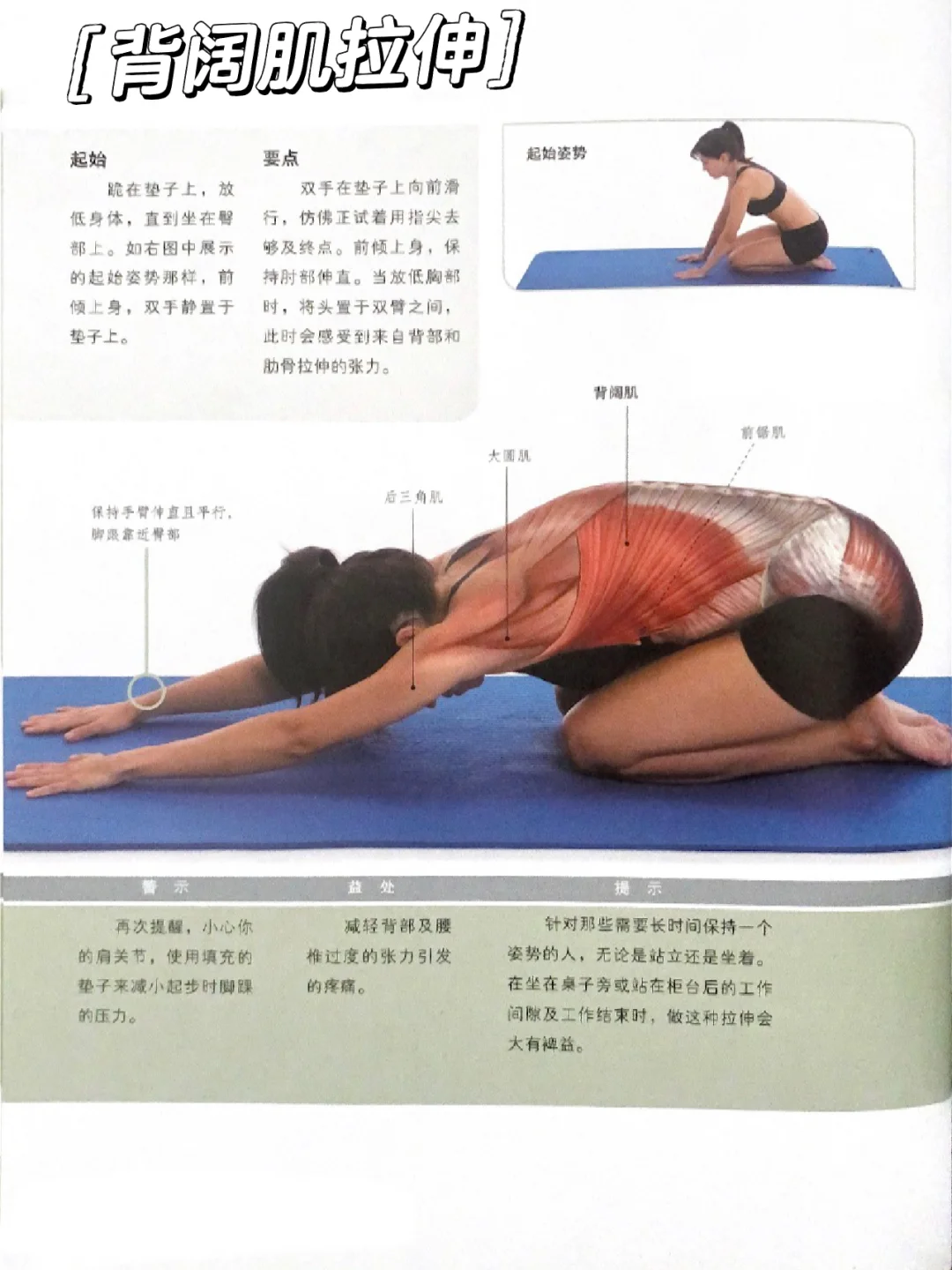 2个拉伸动作绝了，改善圆肩驼背！