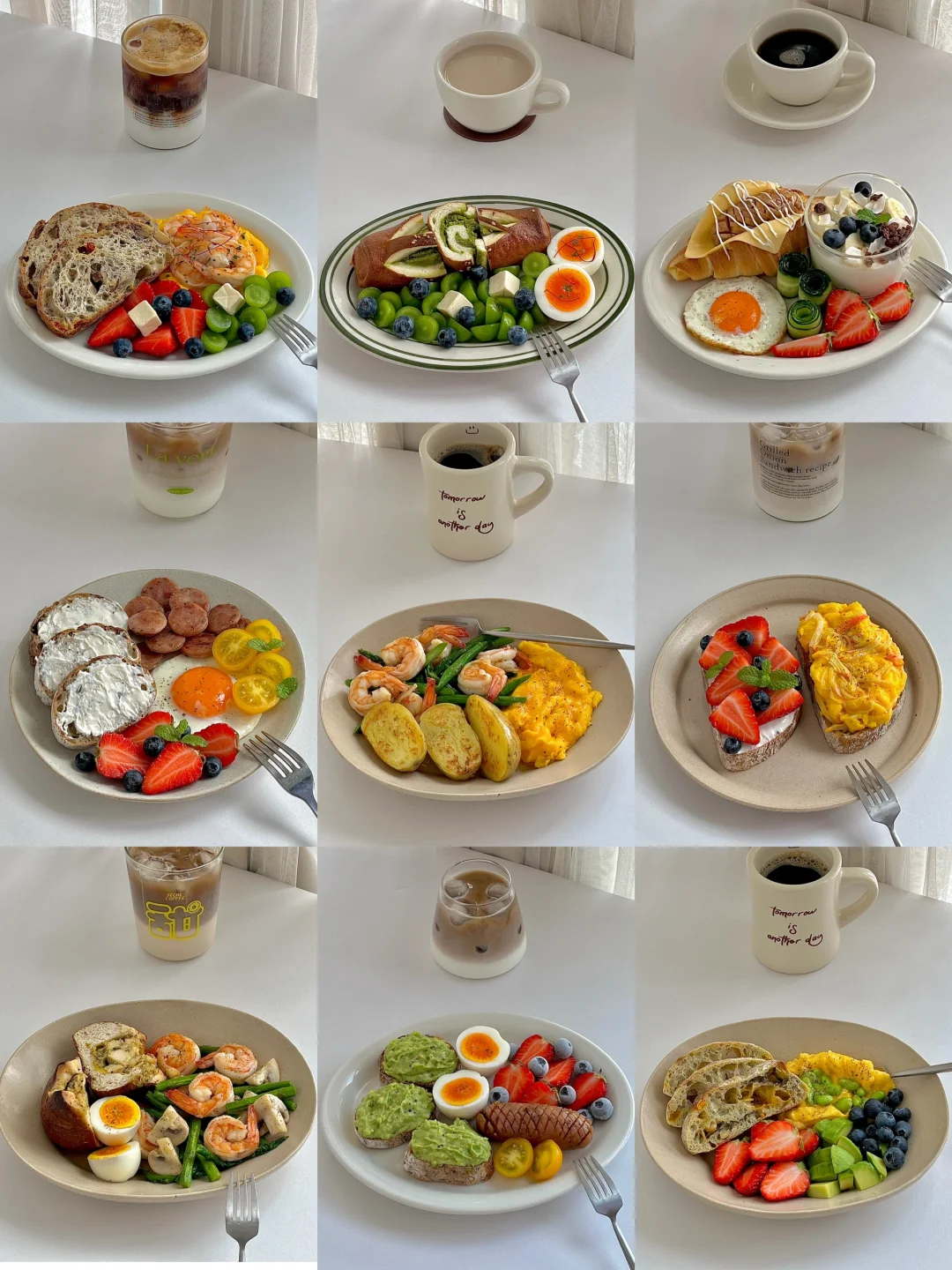 ☀️五月早餐合集分享｜每天都在好好吃饭呀🥢