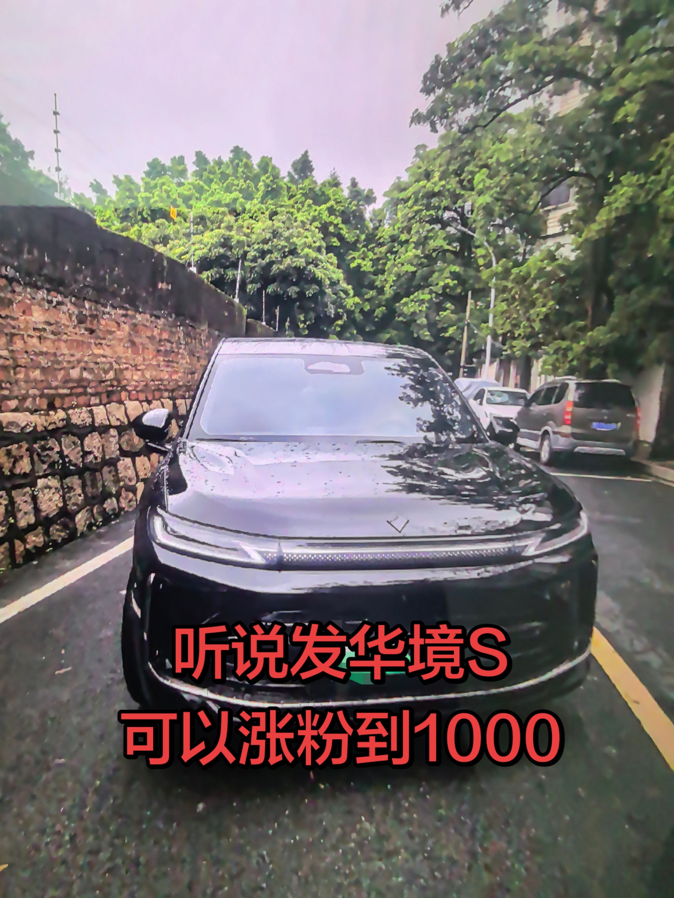 自从入手华境S，巴不得让全抖音的人都知道我有这个车🤣