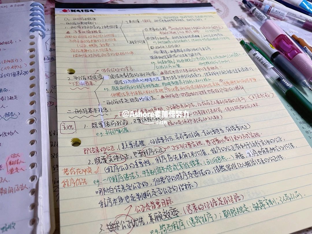 【Study account】挑战：三天整理完刑诉真题