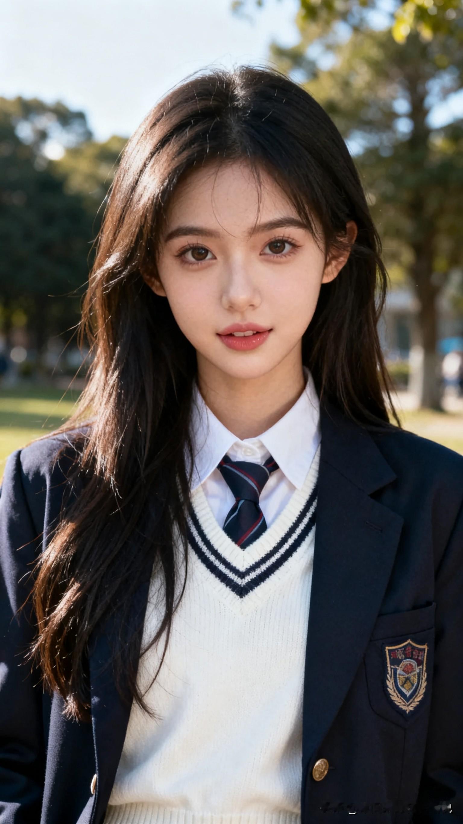 青春无敌，校园女神。