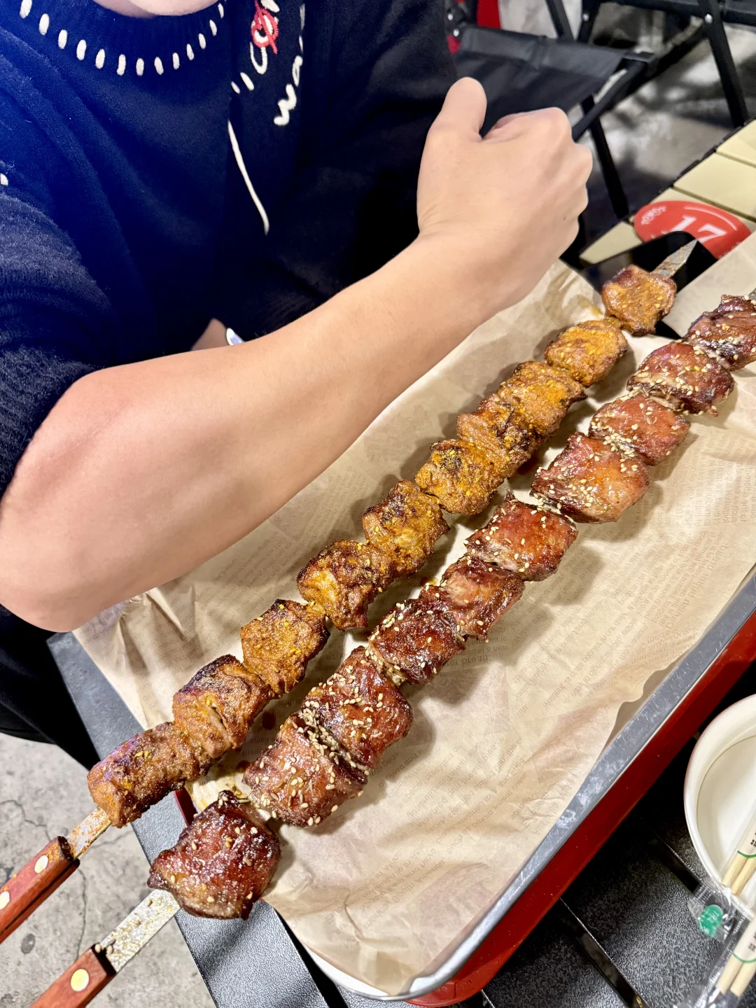 好消息：超大大油边好好吃！坏消息：在宝山！