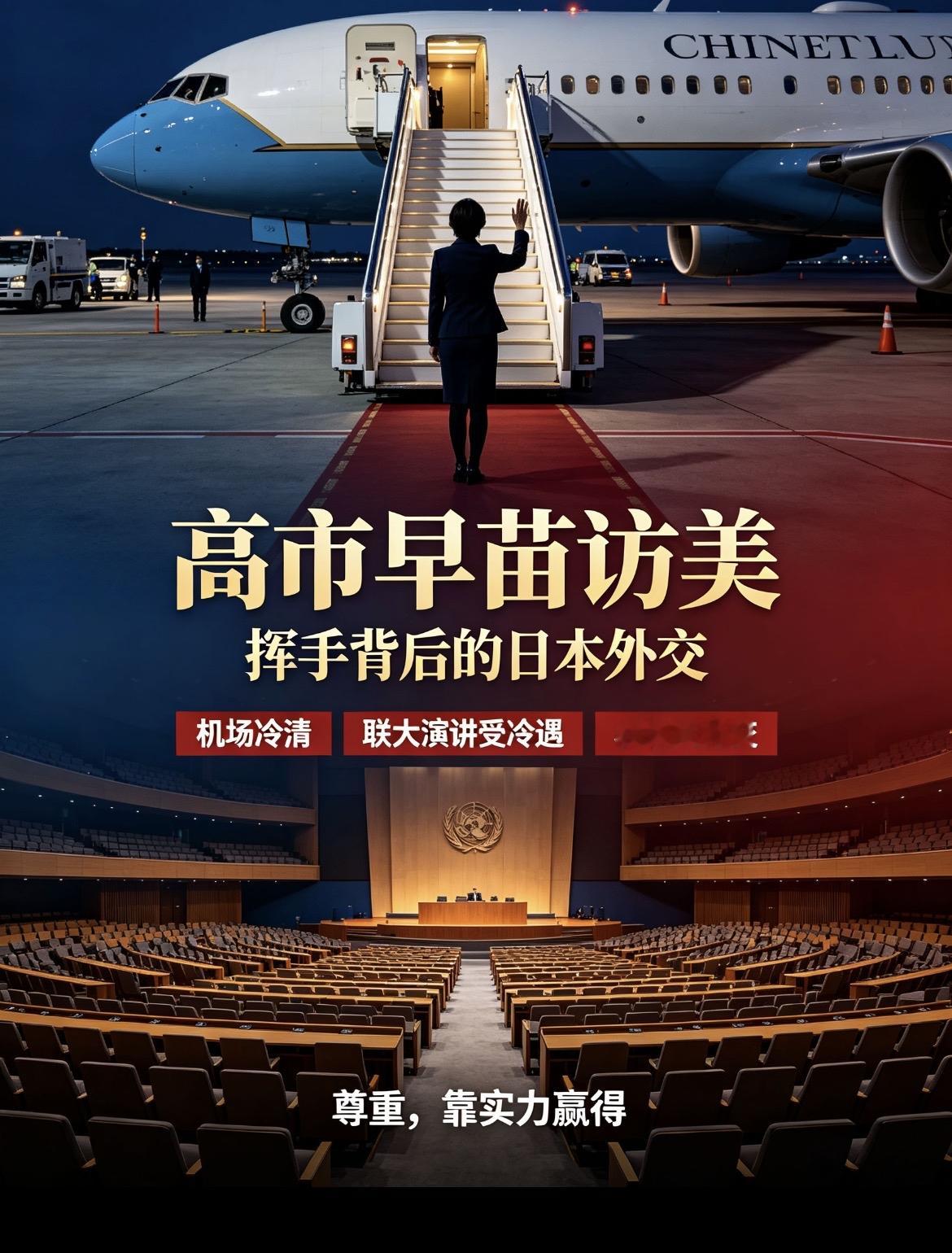 全网刷屏！高市早苗访美当众“演大戏”：对着空气挥手讨好，场面尴尬又现实

最近高市早苗访美的一幕，彻底火遍全网，看完既尴尬又通透，让人看清了当下日本外交最真实的模样。

这次她专程赴美参加联合国大会，专机落地纽约机场，正常国家元首到访，起码有礼宾迎接、基本排场。

可现实画面太打脸：偌大停机坪空空荡