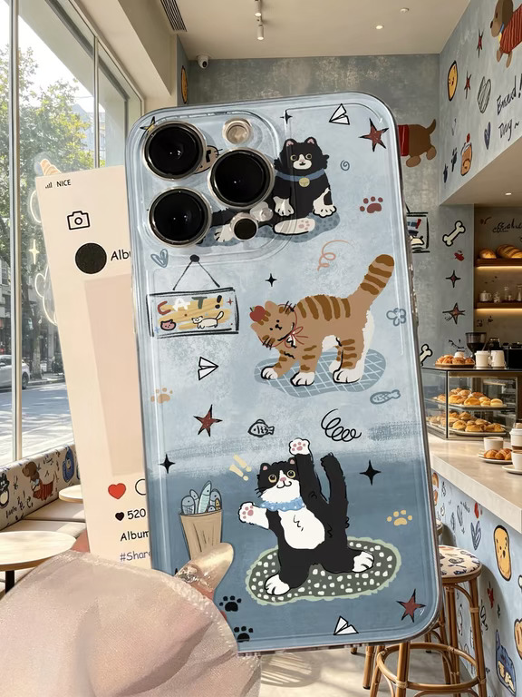 我的天选小猫壳！美式复古猫咪🐱
