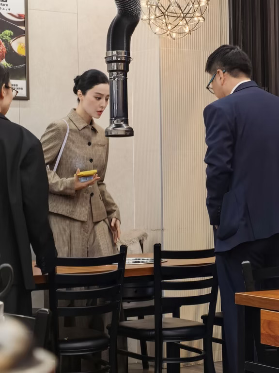 韩国釜山偶遇冰冰！