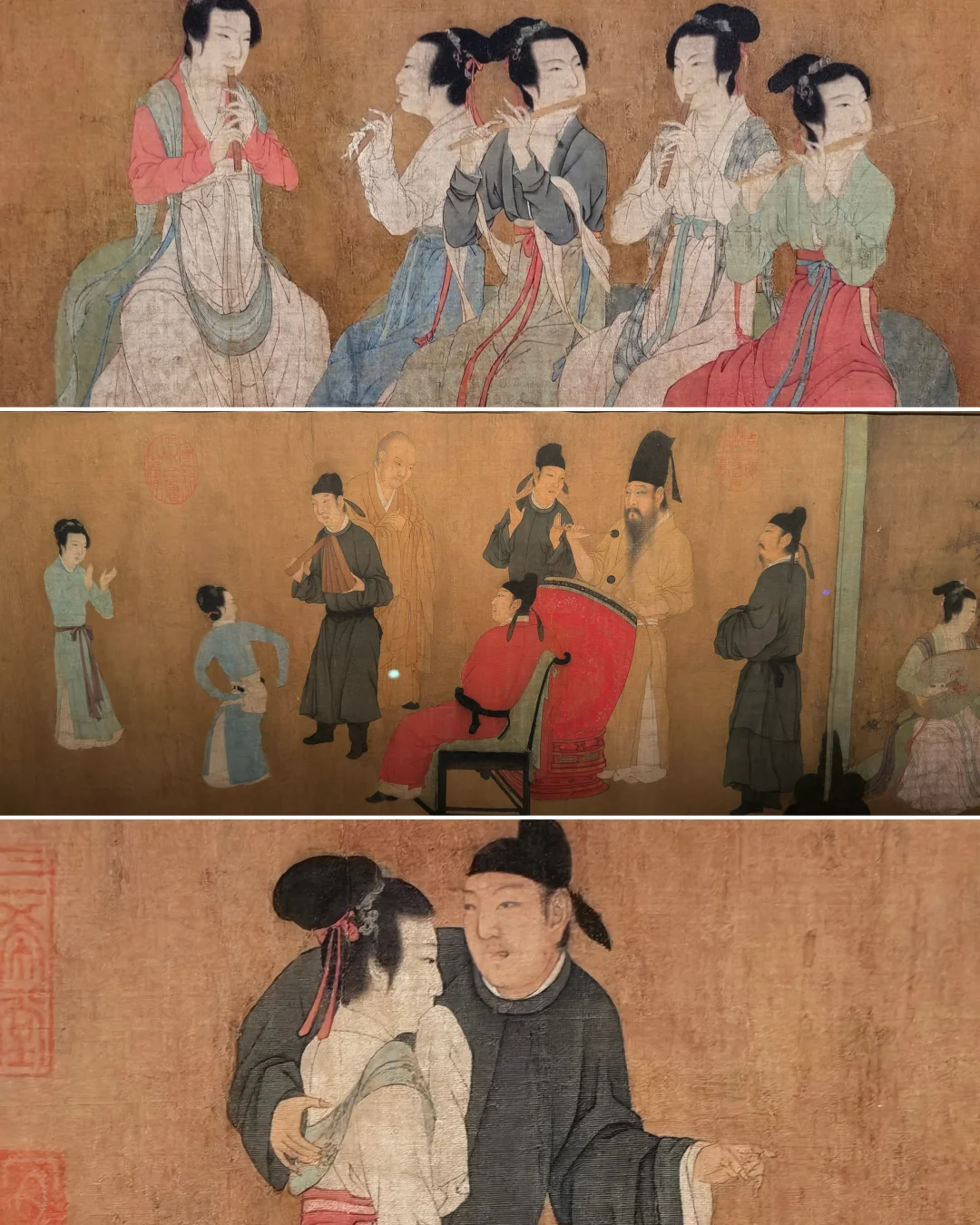 看完《韩熙载夜宴图》，我只想说顾闳中太会拍活动了！
	
第一次近距离看《韩熙载夜