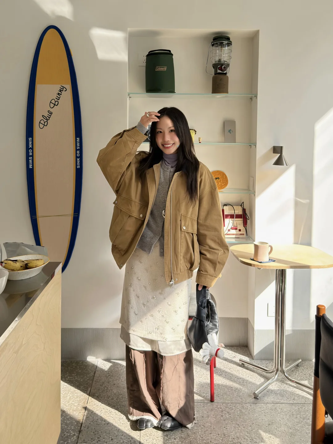 糖炒栗子味的春日叠穿🌰