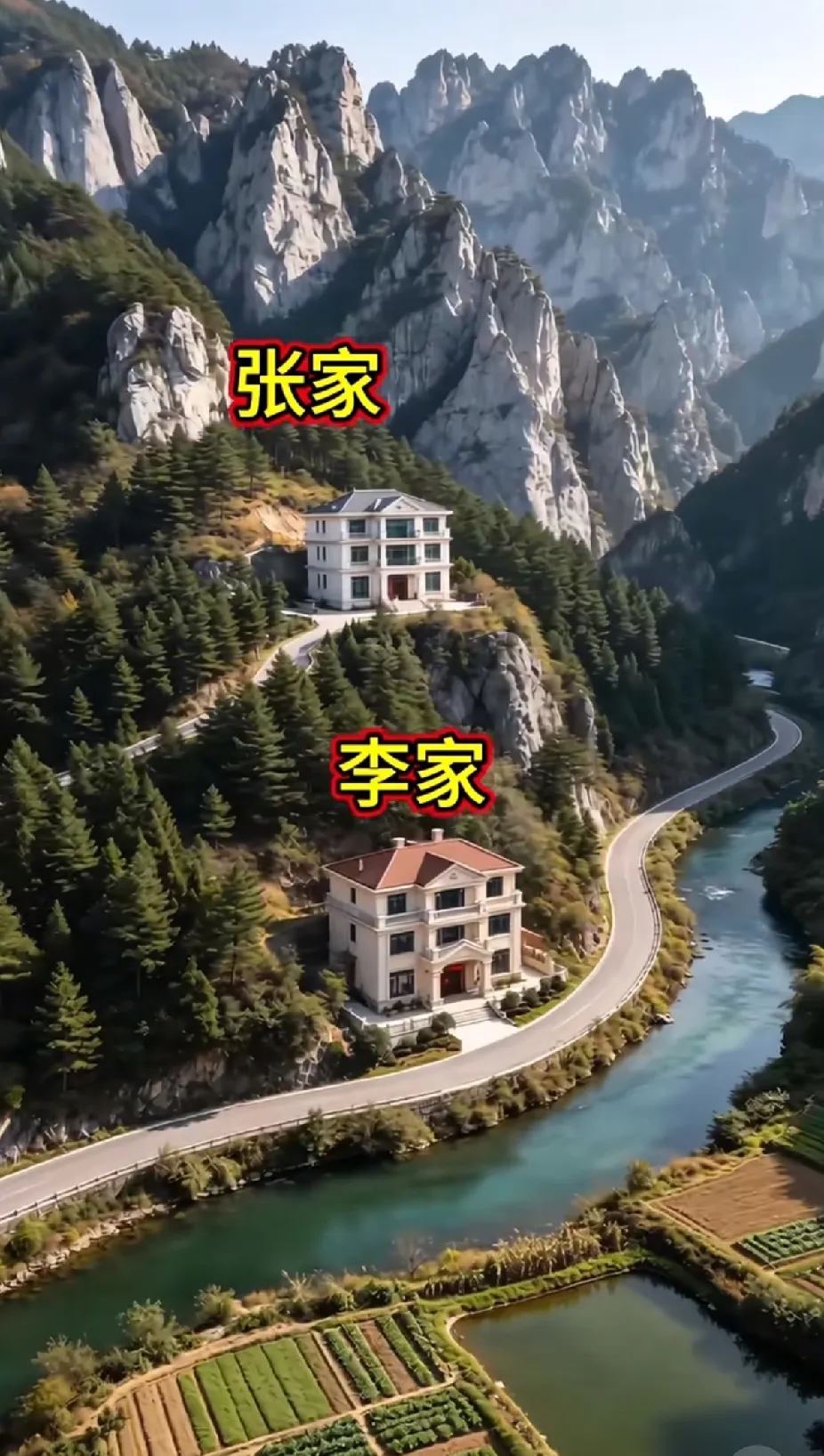 这两栋新房子，如果让你选一栋居住，二选一，你会选择哪一栋？为什么？
