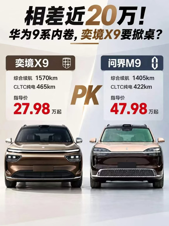 买奕境X9直接省20万？！