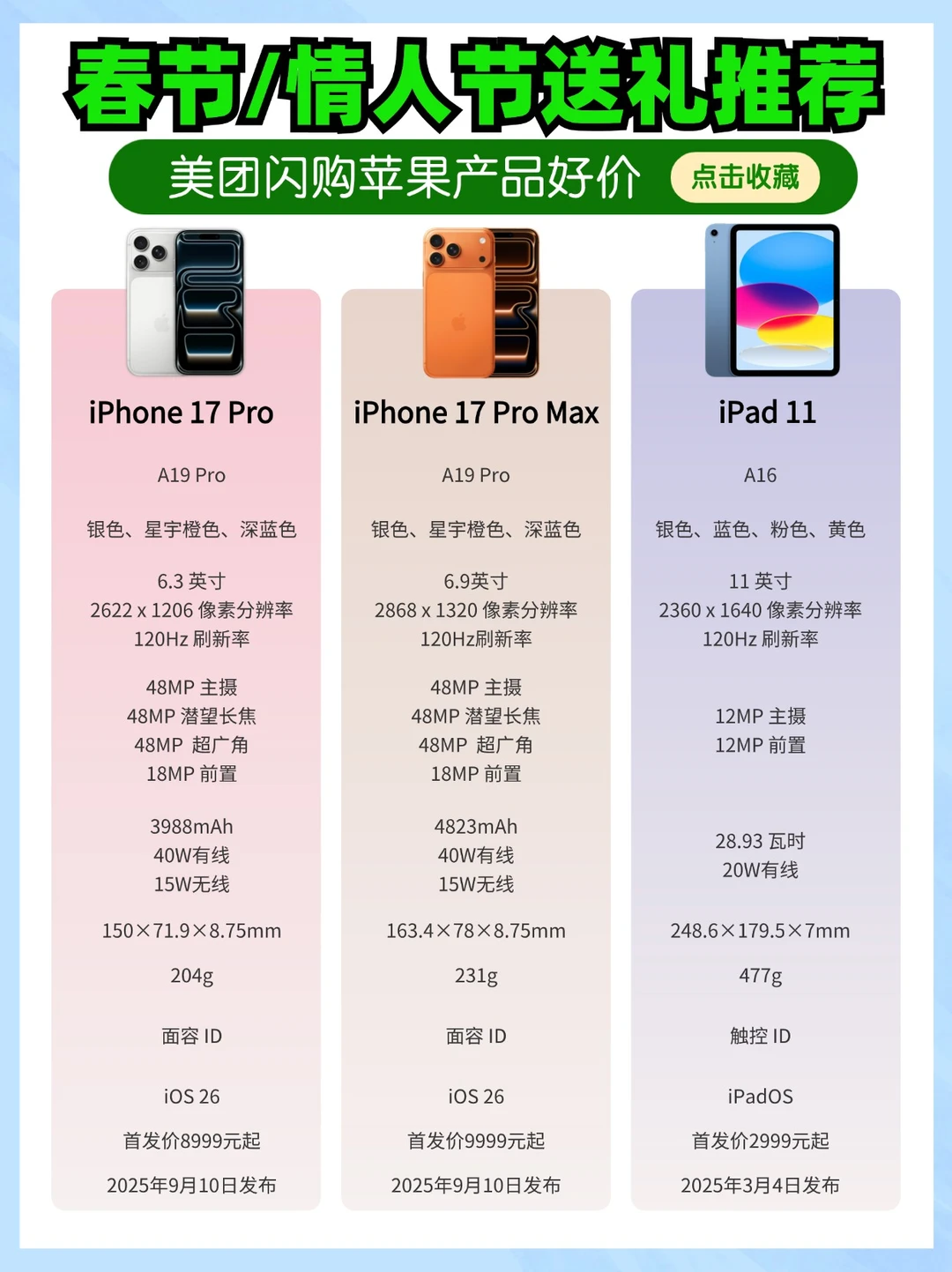 双节送礼，苹果手机/平板好价入手攻略！