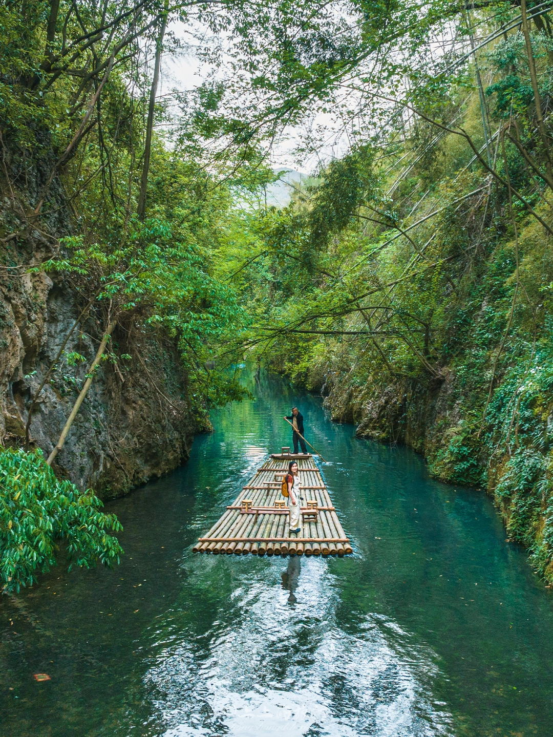武汉周边小九寨，溯溪徒步路线🏔太美了