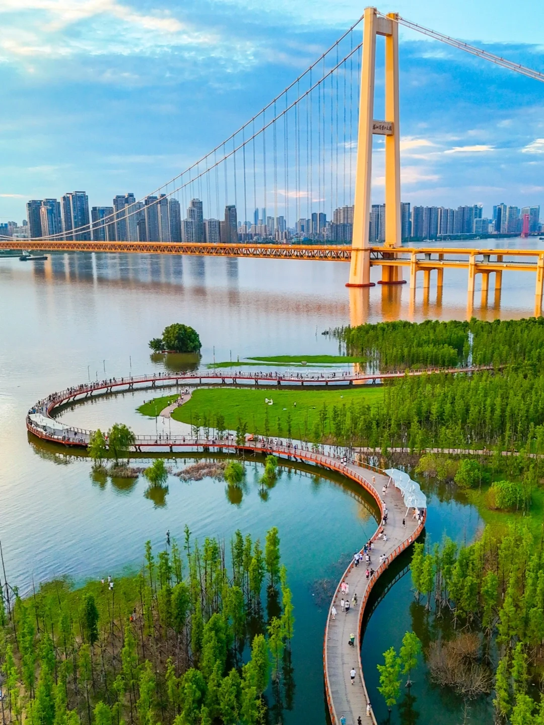 独属于武汉人民的“海上栈道”🪸