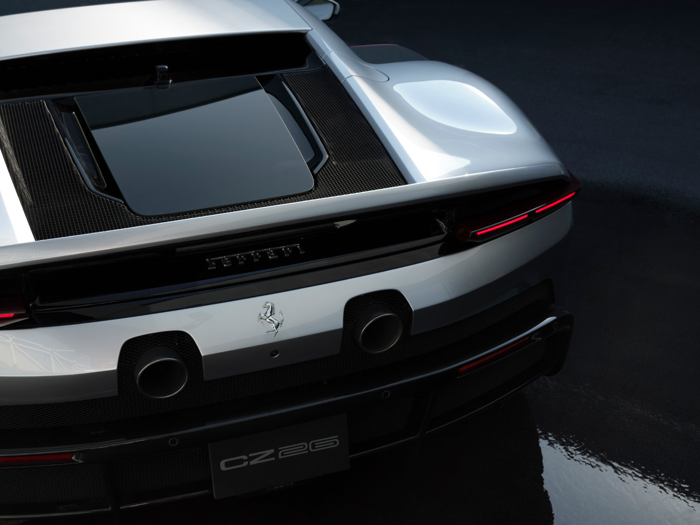 Ferrari CZ26

   法拉利全新 One-Off 项目，基于 Ferrari SF90 Stradale 的机械架构与性能，全新外观与内饰设计，美国客户定制。 ​