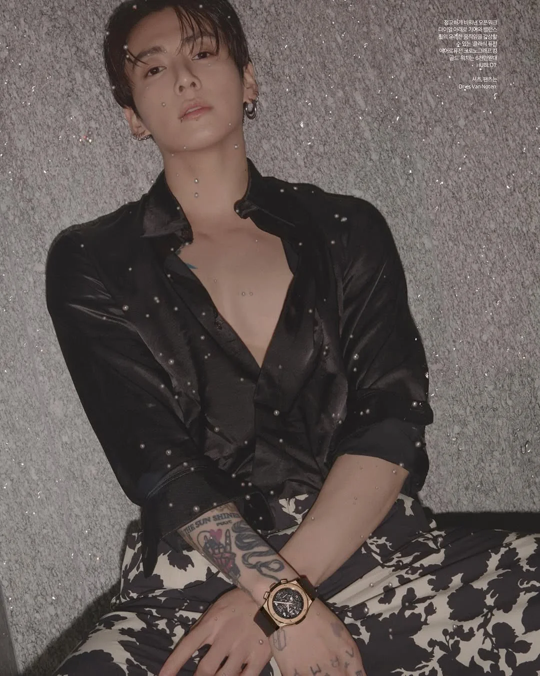 柾国Harper’s Bazaar Korea杂志原图释出