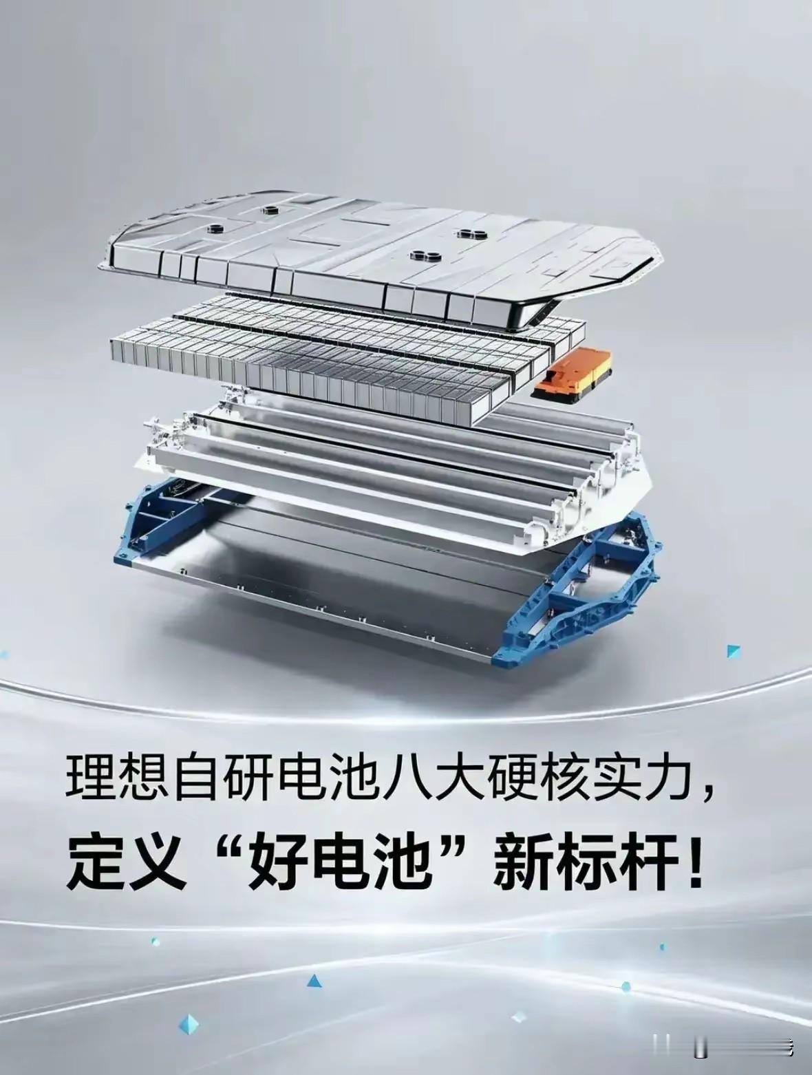 现在新能源行业都在喊自研三电，但很多人理解错了，以为自研就是自己建工厂生产电芯。理想的“连山”电池，走的是整车+核心零部件协同研发这条路，也是国家一直在推动的产业方向，中国汽车想要从汽车大国变成汽车强国