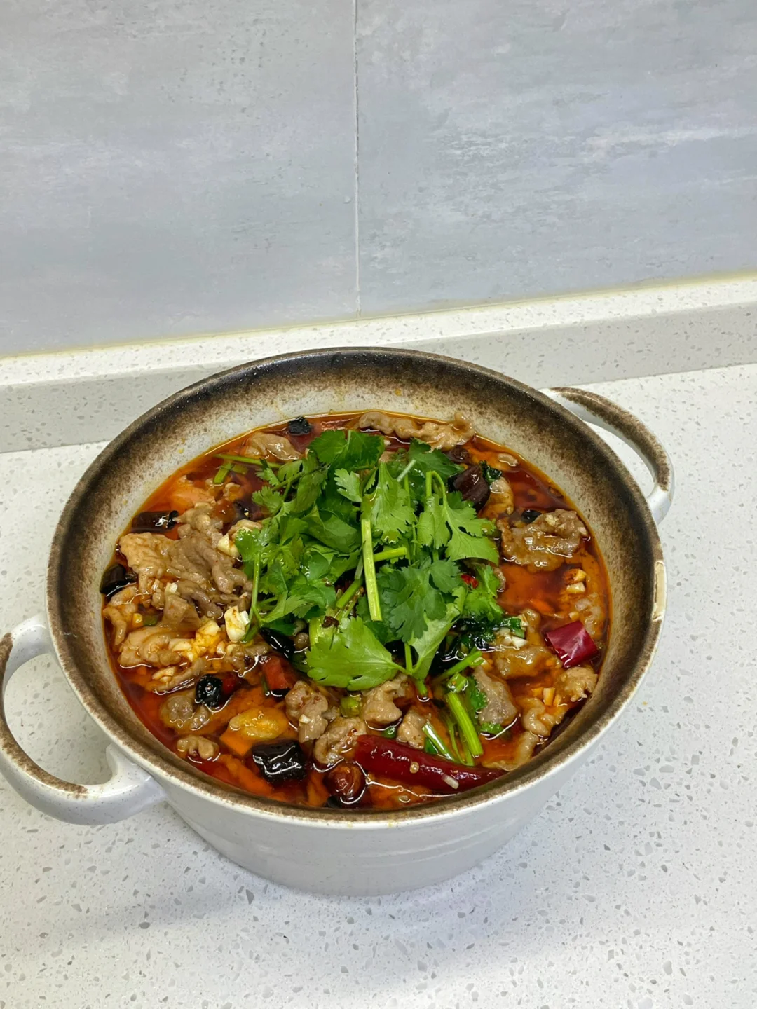 鲜嫩麻辣的水煮牛肉，学会了一次下三碗饭🤤