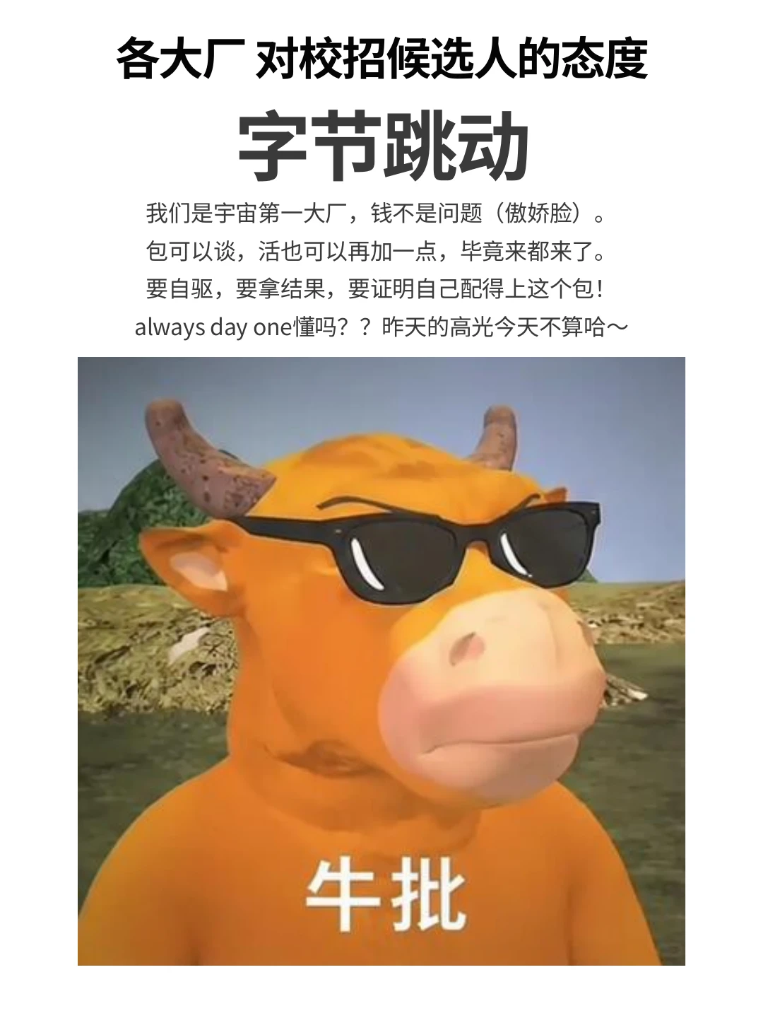 各大厂校招，主打一个各有各的疯法