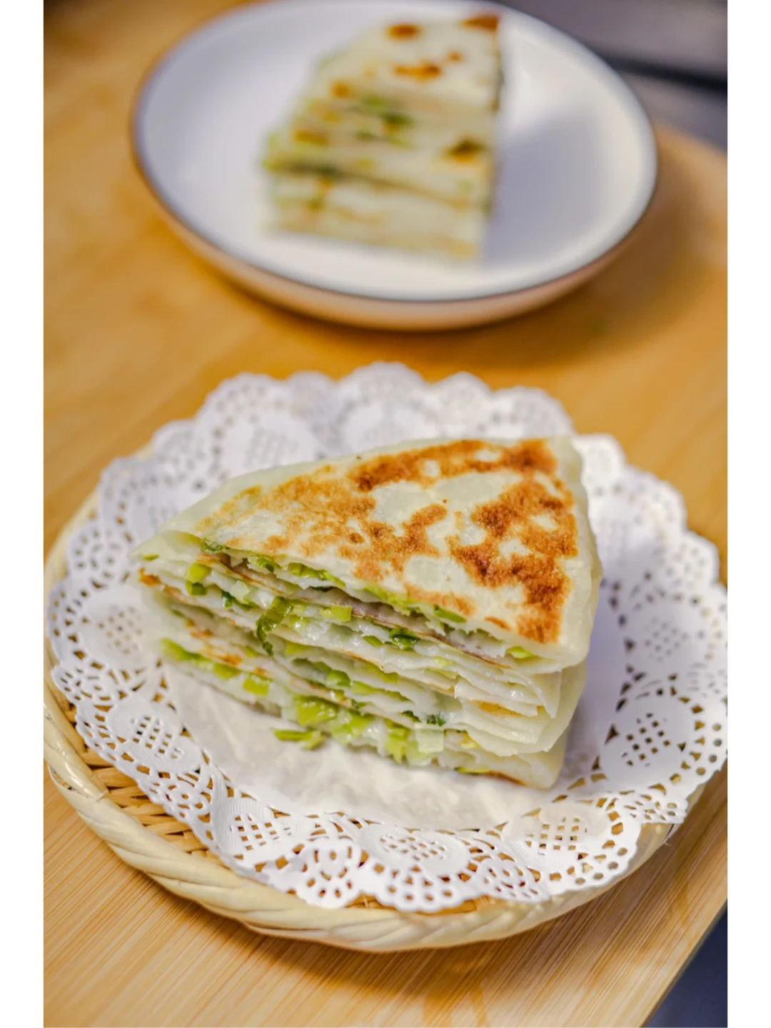 挑战365天面食不重样｜凉了也不会变硬葱花饼