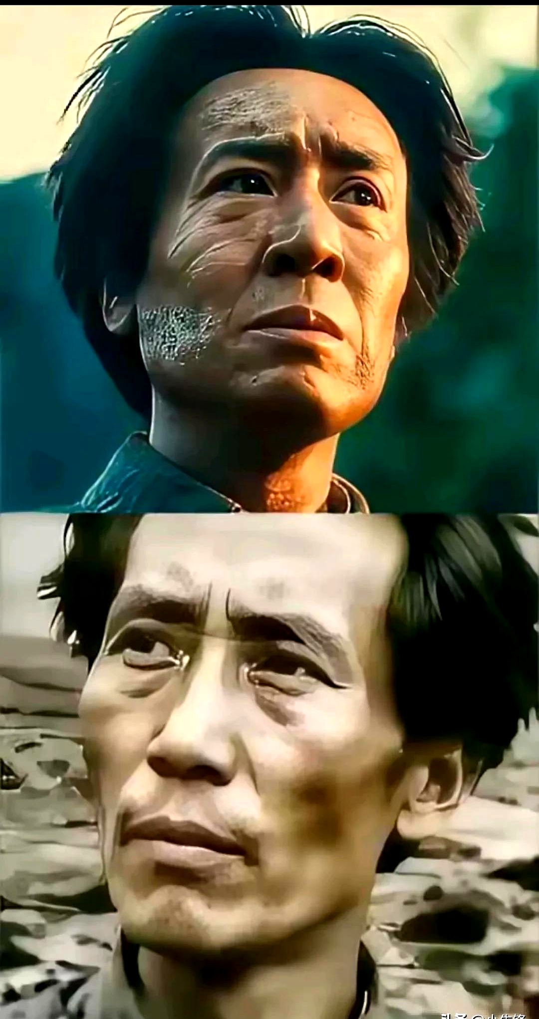进组前硬生生饿瘦15斤，走路姿势、湖南口音扣到极致，于和伟演伟人还是被观众骂惨了
 

拍于都河集结出发那场戏，他坐在月亮下看天，自己感动得直掉眼泪，结果镜头一给特写，满屏弹幕还是不买账，全在刷“眼神不对”、“少了一股劲”
 

这就是特型演员最残酷的地方，形体能靠节食磨出来，可伟人眼底那股改天换地