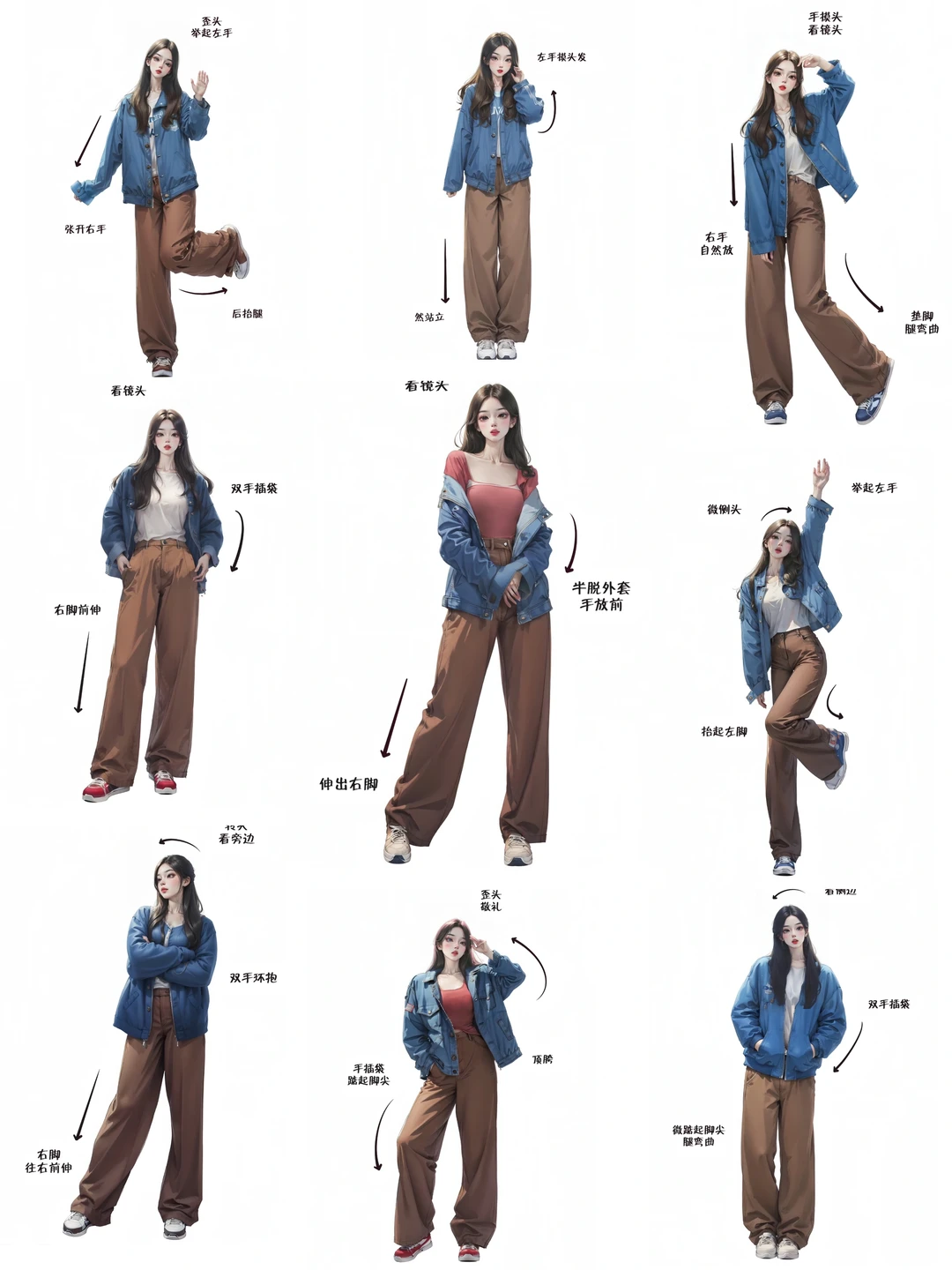 社恐小幅度拍照姿势get ✅i人必备～