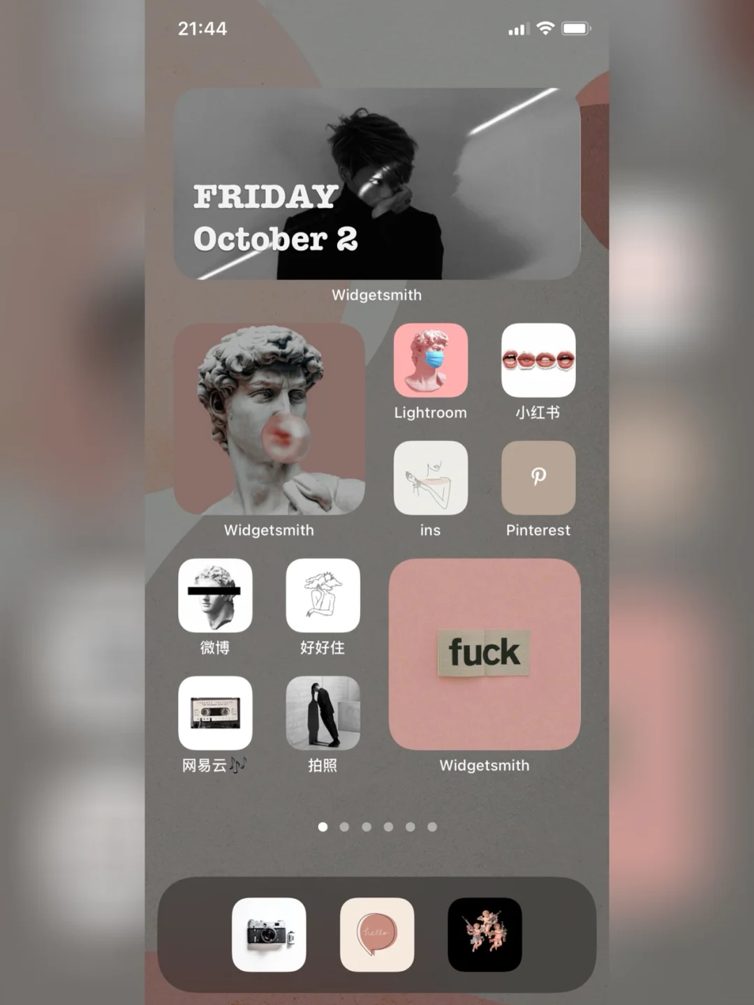 ios14桌面｜摄影师桌面整理｜素材图