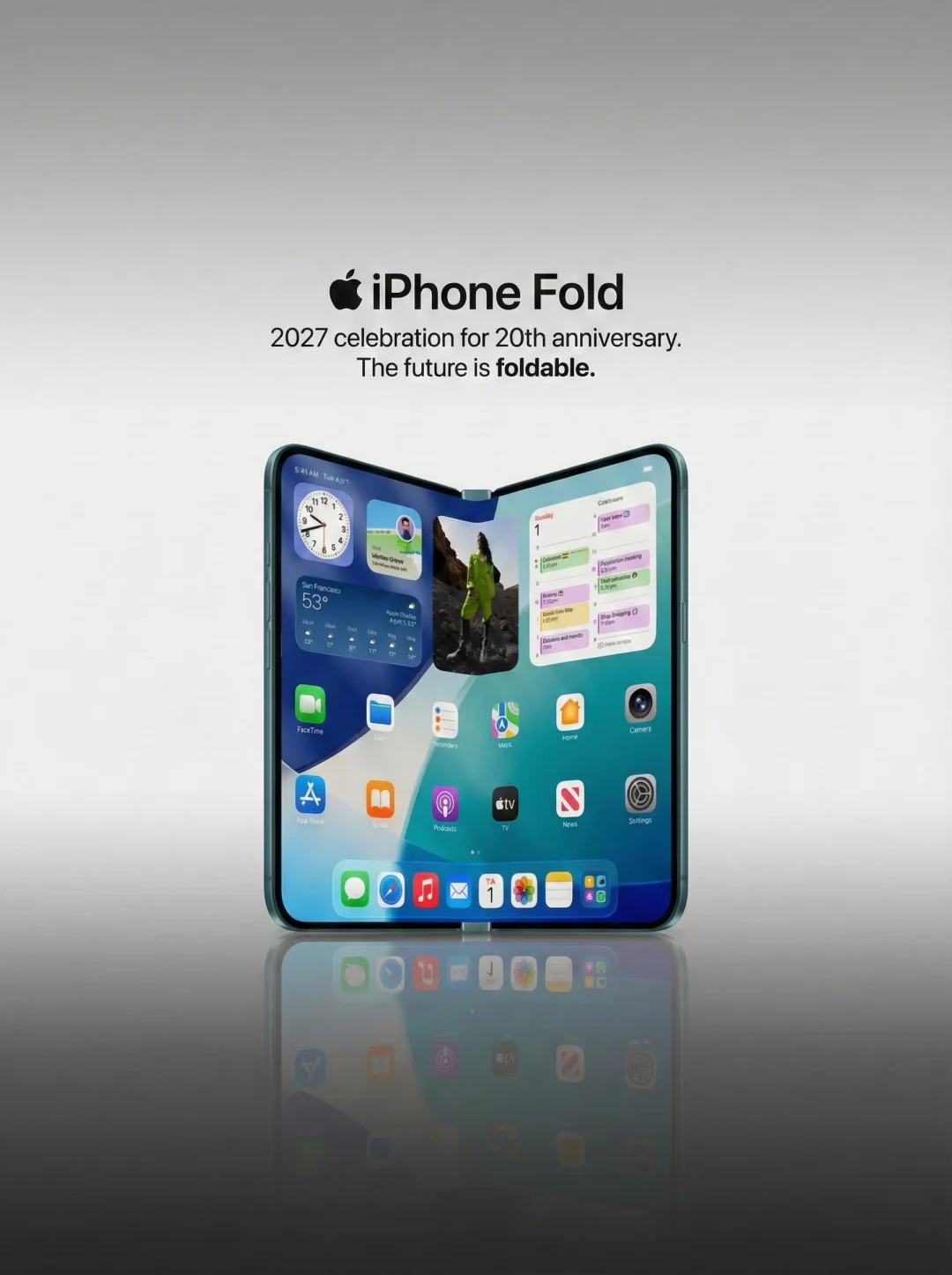 苹果无折痕折叠屏要来了？能追上国产折叠？