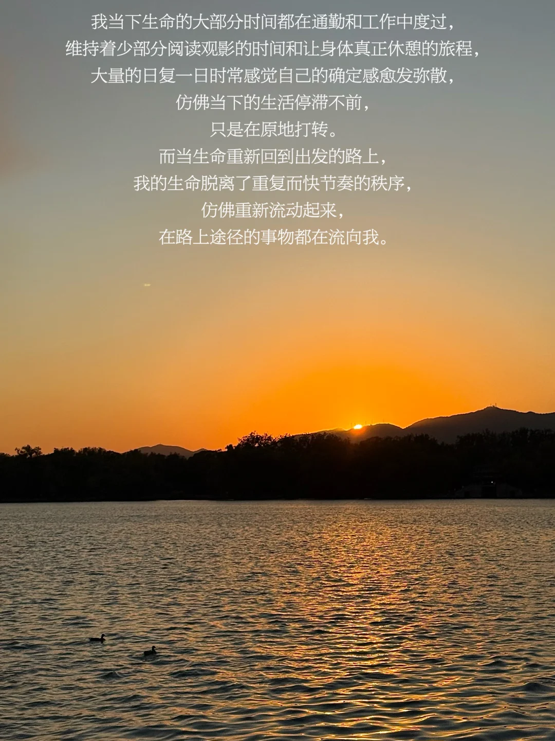 在辽阔世界与渺小生活之间 我清楚看见自己