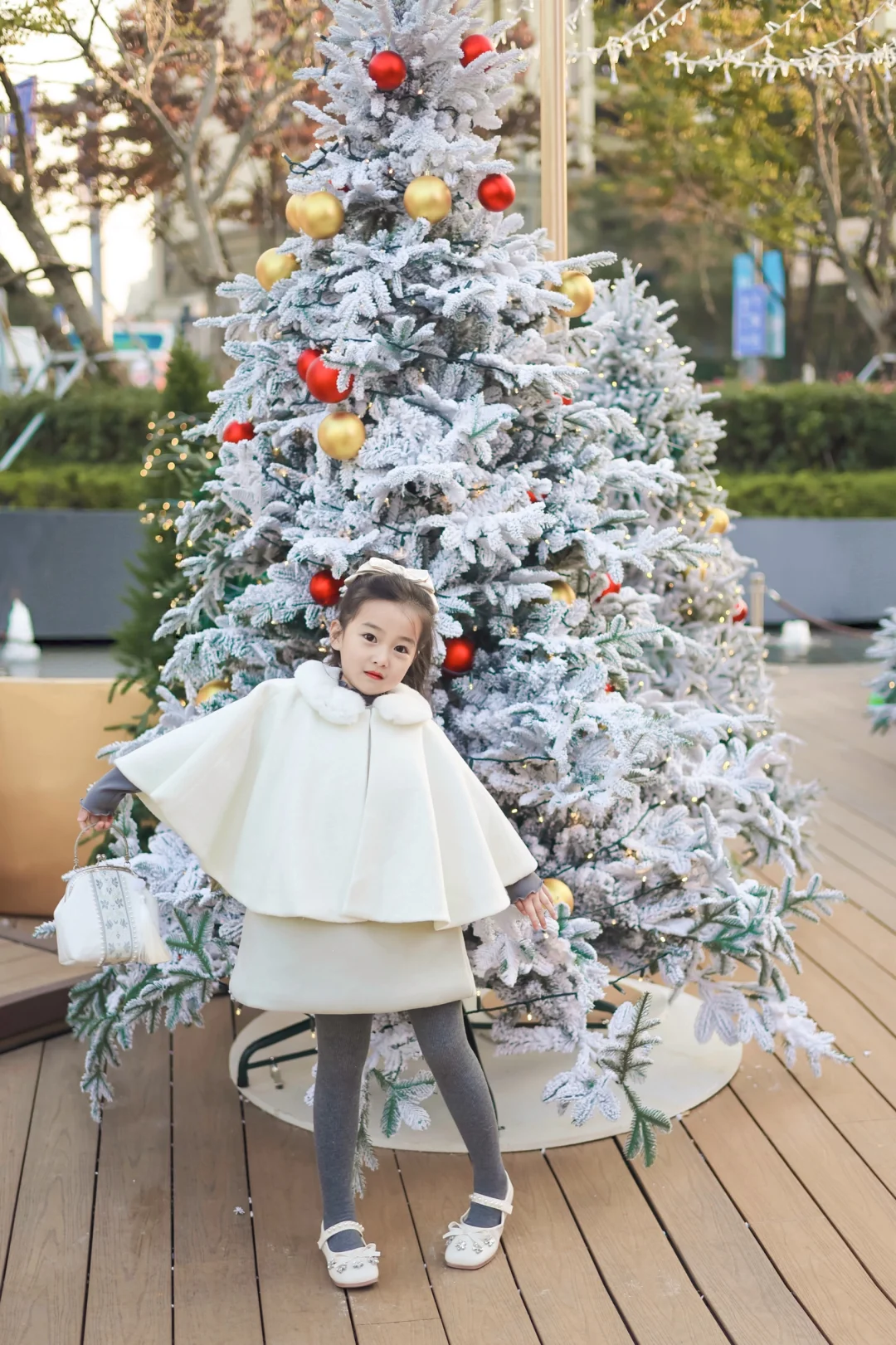 ❄️雪绒覆松枝，暖光串星芒🌟