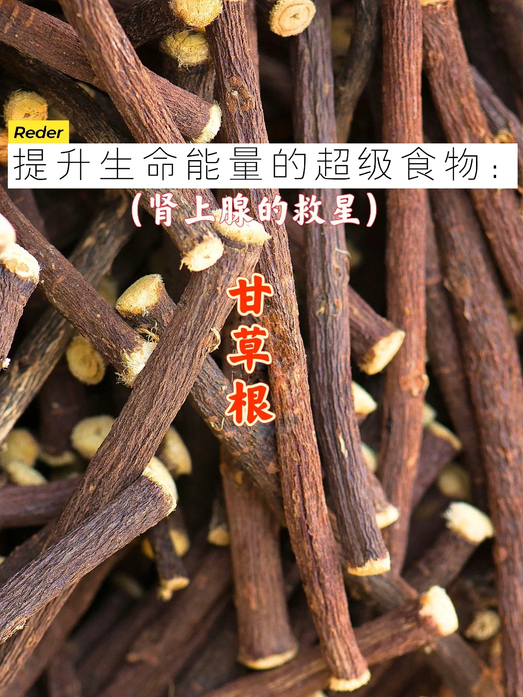 植物的神秘力量——甘草根