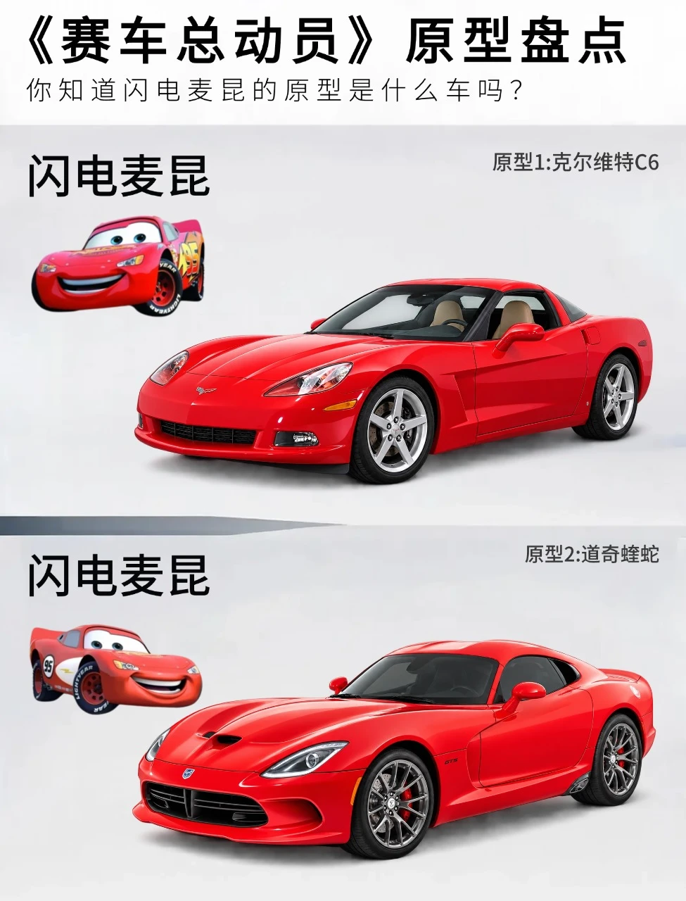 赛车总动员全员原型车