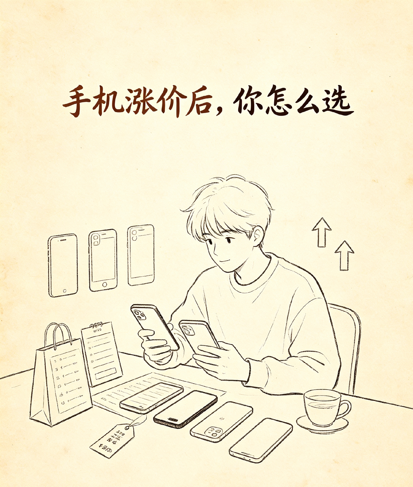 小米手机一涨价，
我第一个想到的不是买不买得起，
而是其他品牌可能也会跟着变。
 
以前总觉得，
手机品牌各有各的定位，
贵有贵的道理，便宜有便宜的选择。
 
但现在不一样了。
大家好像都在往更高配置、更高价格走。
 
小米如果把价格往上提，
其他品牌压力也会变大。
有的可能会跟着涨价，
有的可能会