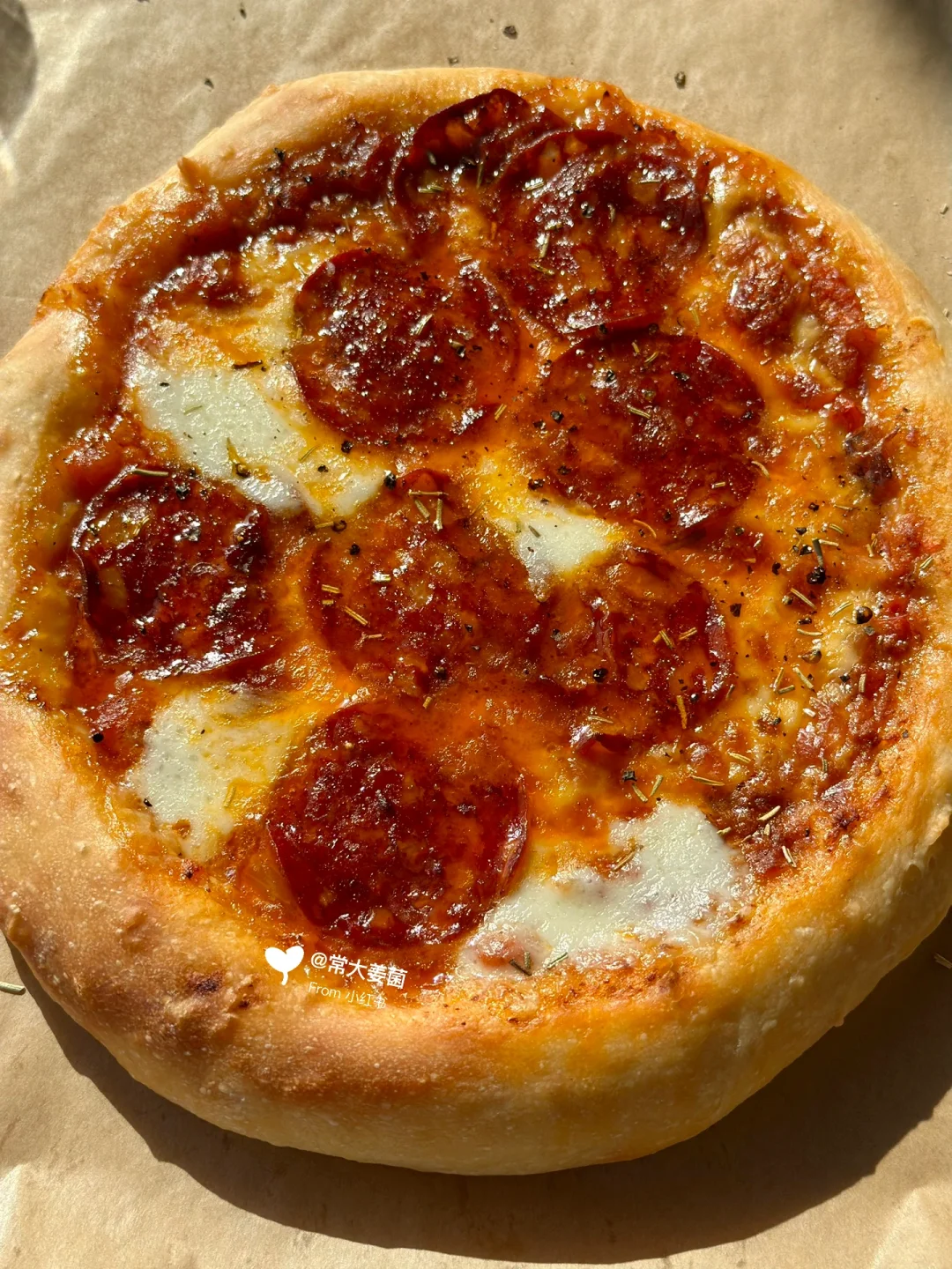 自制经典意式披萨 | 免揉、免酵种🍕🧀