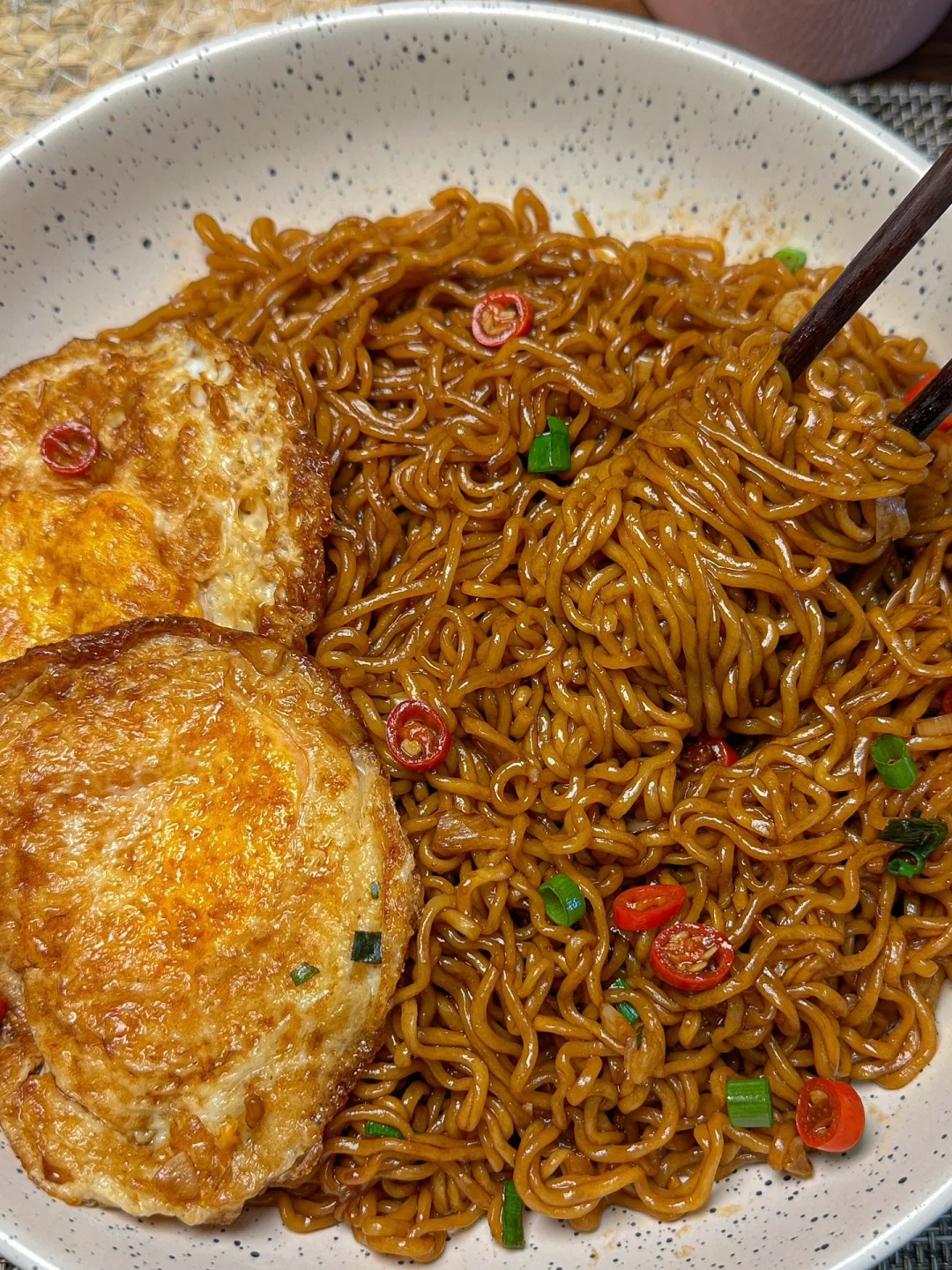 太爱了！！荷包蛋焖面简直是我的梦中情面！！