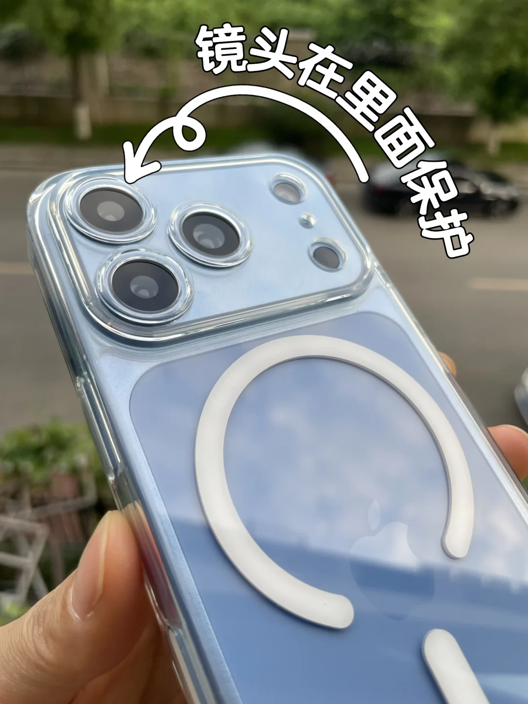 18Pro镜头保护还得是透明壳！清透感好绝！！！