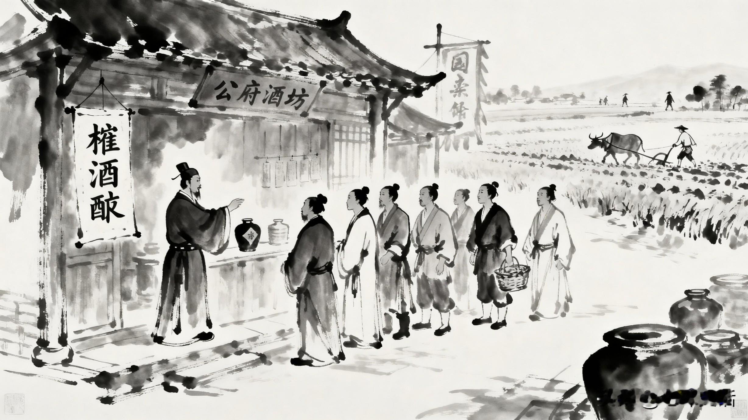 大汉开始垄断卖酒，武帝从酒瓶子里抠钱【第二九一期】