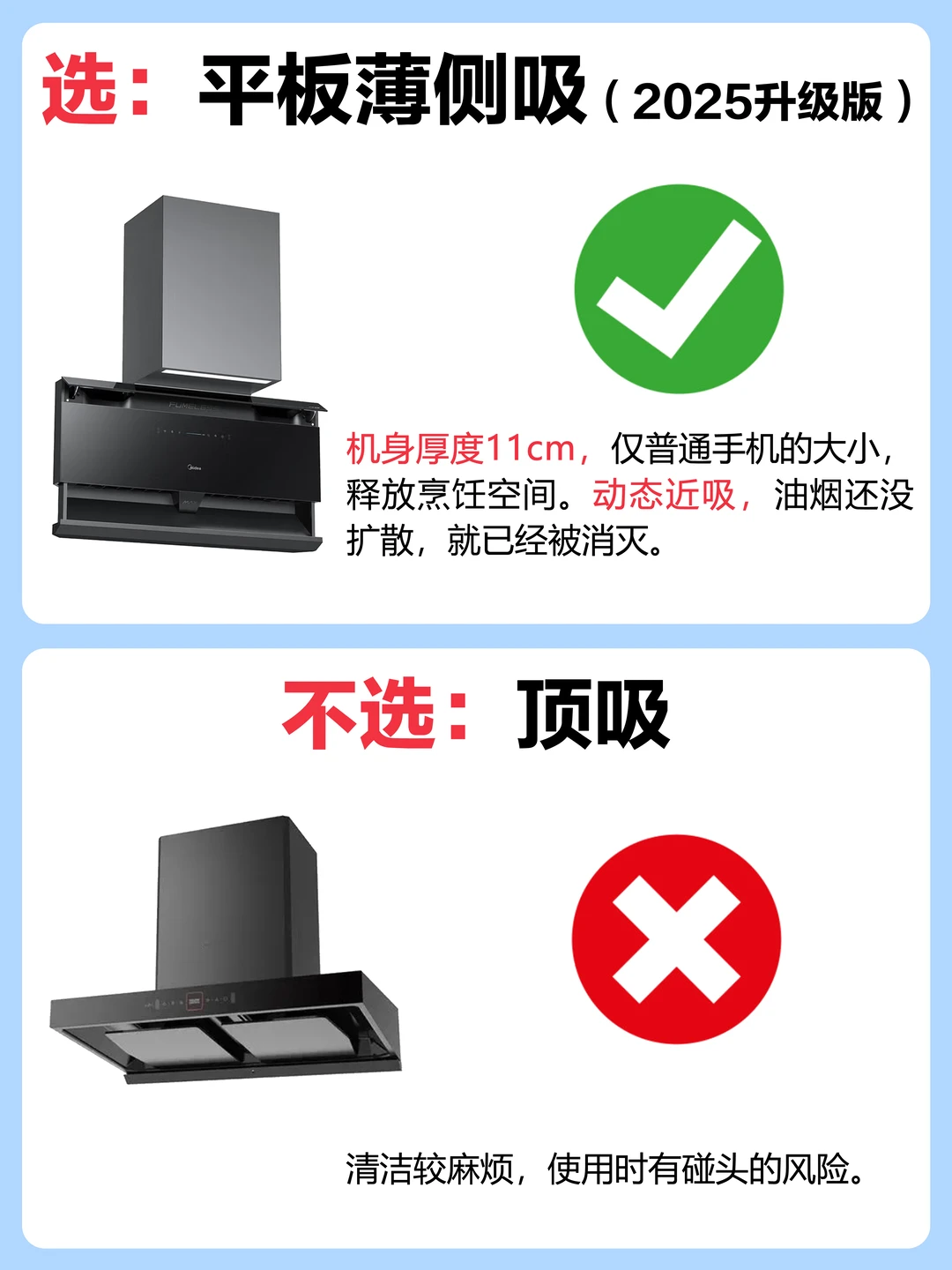 2025新行业标准来了👉油烟机要这样选❗️
