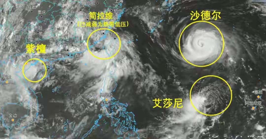 48小时再添新台风！西北太平洋台风大爆发