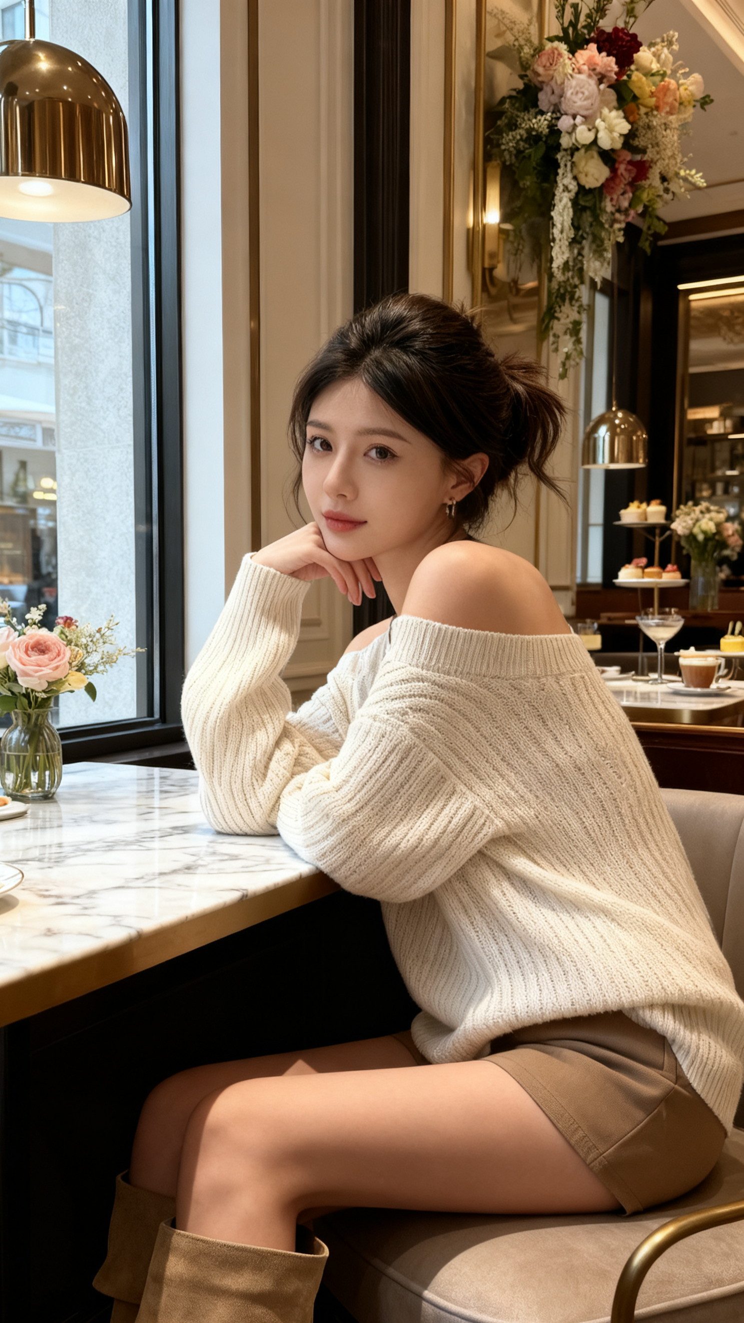 <p>甜美风穿搭 <!--{img:0}--><!--{img:1}-...