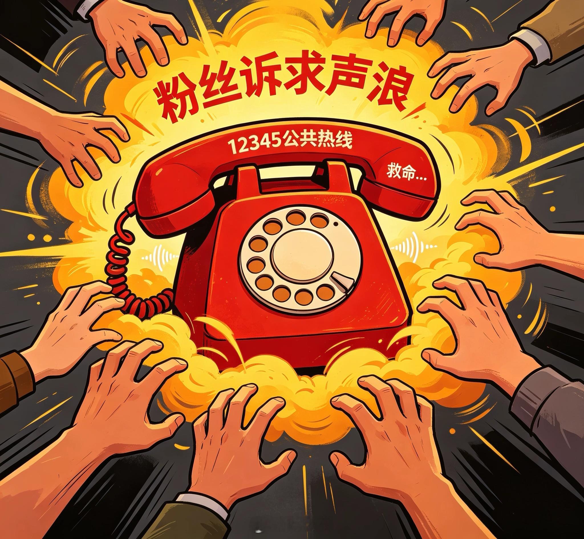 【四万九千次呼叫】#12345不该变成粉丝对轰舞台#

徐州演唱会落幕。12345热线留下一个数字：十天，四万九千通电话。超过八成，是粉丝互诉对方“双人舞台”违规。一方要求按原计划演出，另一方坚决反对。热线那头话务员不停接听、记录、转办。热线这头，真正的急事被堵在占线音之外。

这通热线原本是给 ​
