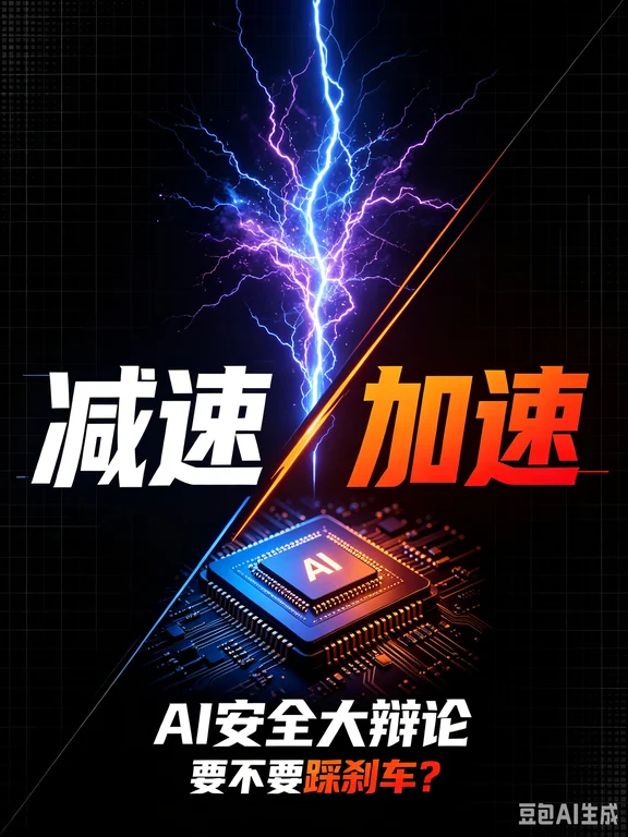 硅谷吵翻🔥AI 到底要不要紧急踩刹车？