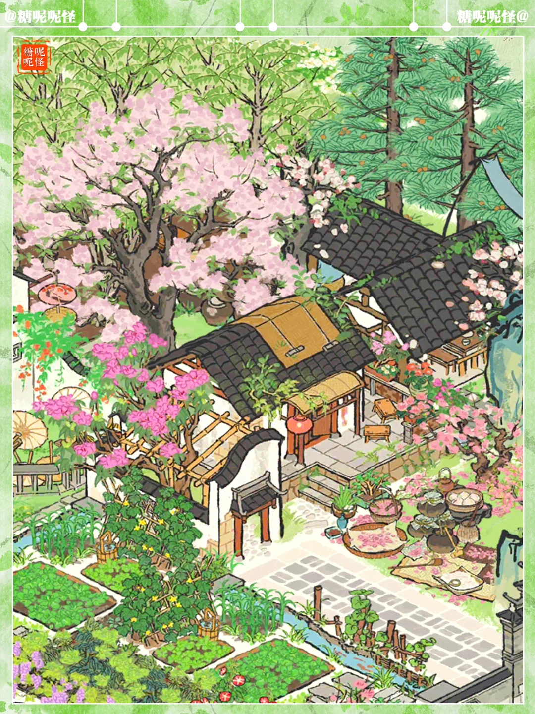 🍃草树知春不久归，百般红紫斗芳菲🌸