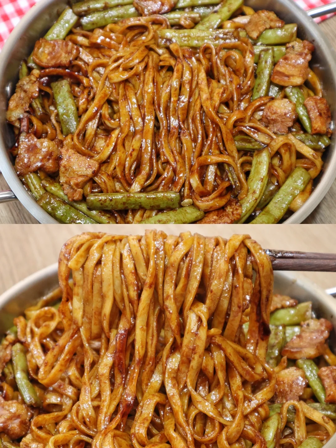 从小吃到大的豆角焖面❗️比饭店好吃太多❗️