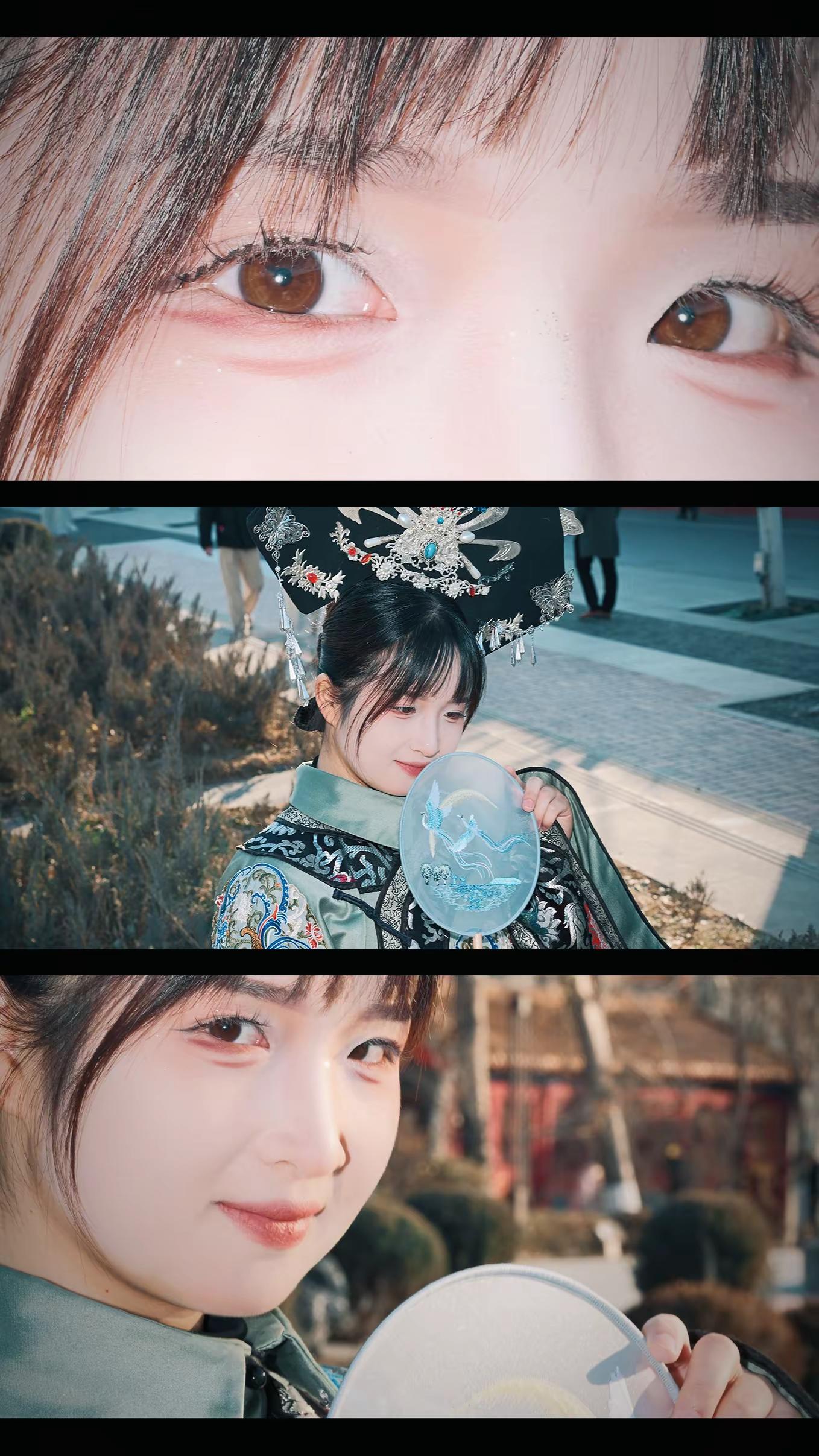 您有一个新古装请注意查收。模特小姐姐： “原来穿越不用等月光宝盒，穿喜...