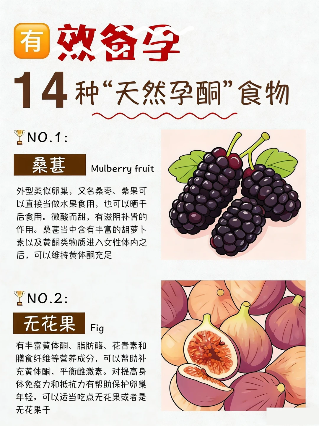 备孕期必吃✅14 种天然黄体酮食物清单