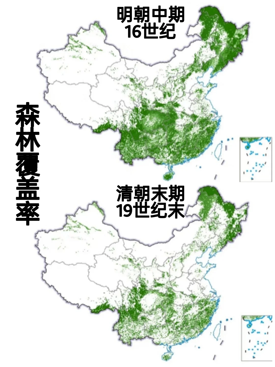 古代真的没有树木吗？