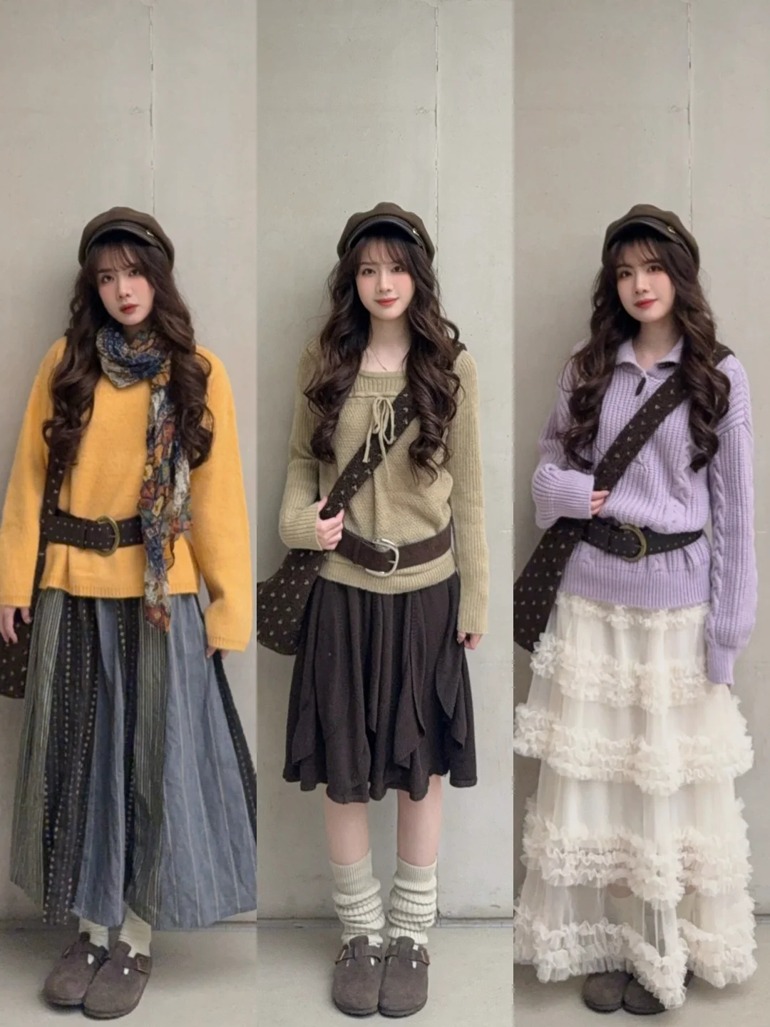 春日木质调穿搭🪵˚⁎⁺˳